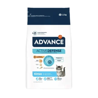 Concentrado ADVANCE para Gatito 2-12 Meses.  1.5 Kg