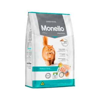 Concentrado Monello para Gato Adulto Bolas de pelos Pollo y Pescado. 7 Kg
