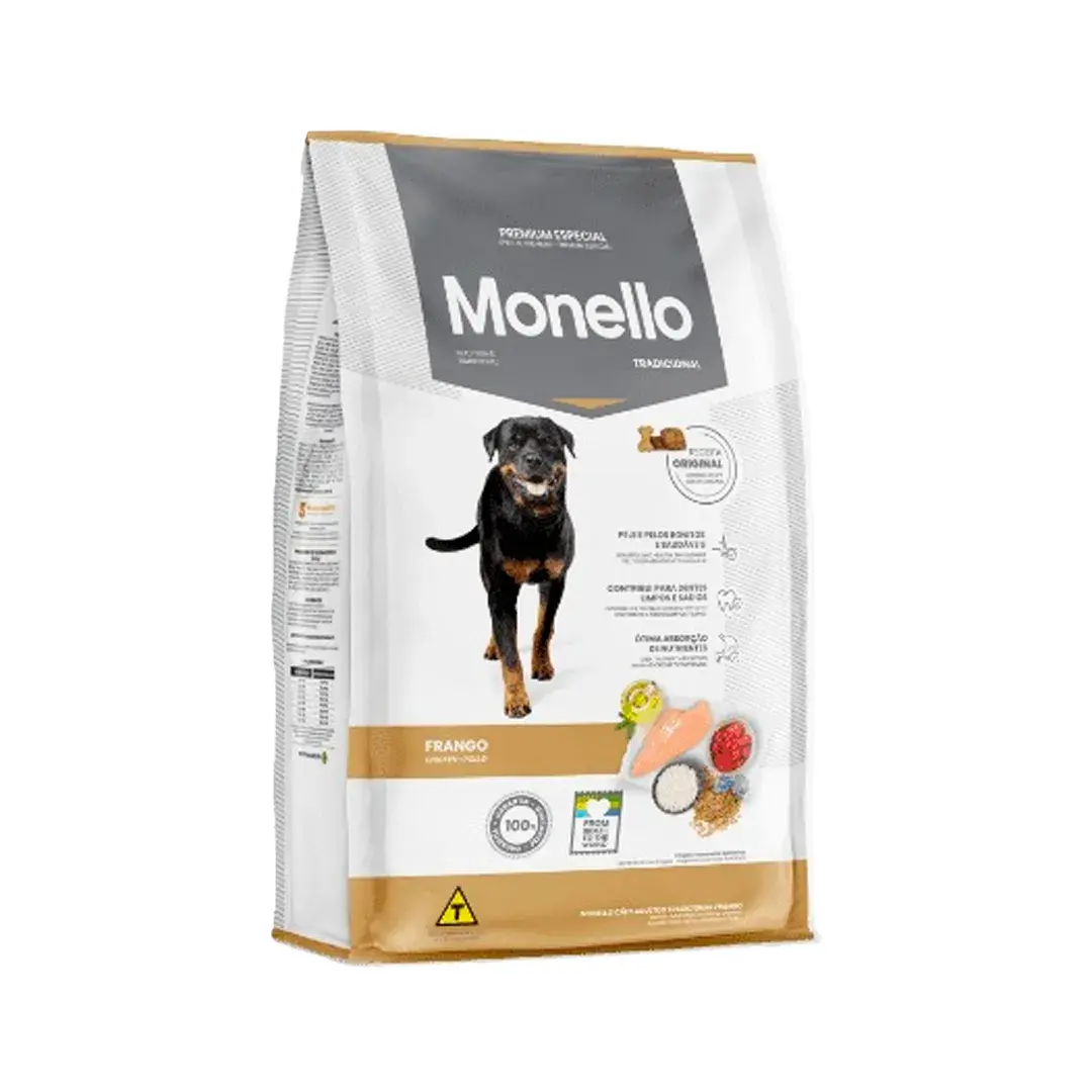 Concentrado Monello para Perro Adulto Tradicional. 15 Kg