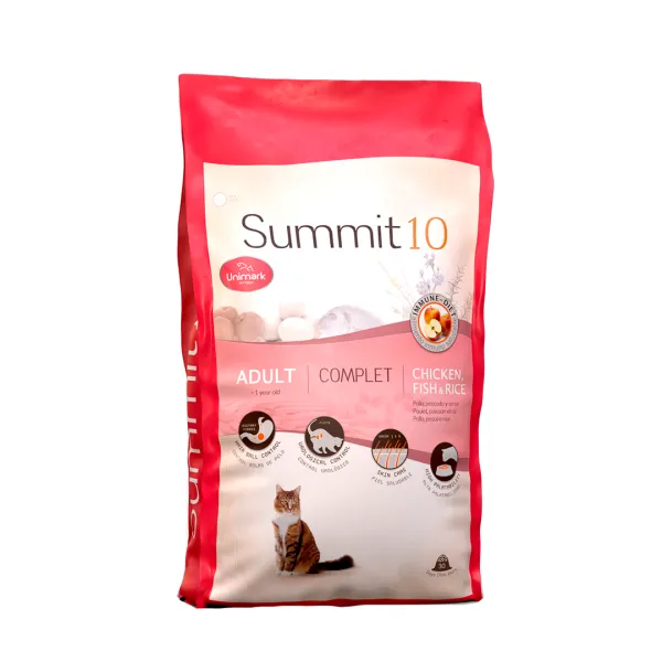 Concentrado Summit 10 para Gato Adulto. 3 Kg