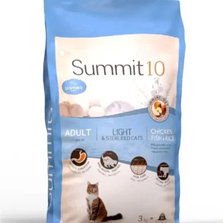 Concentrado Summit 10 para Gato Adulto Esterilizado. 3 Kg