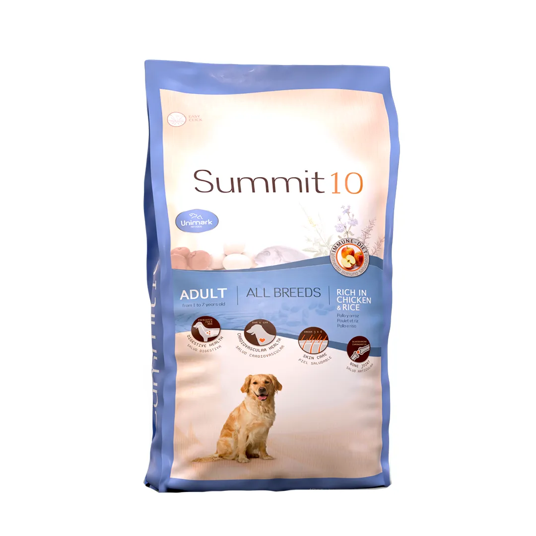 Concentrado Summit 10 para Perro Adulto. 15 Kg