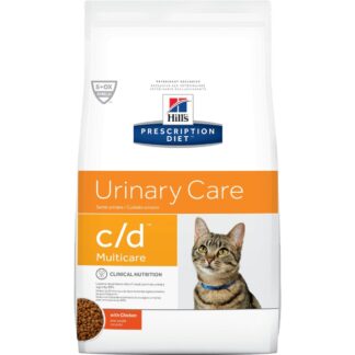 Concentrado Hills Science Diet para Gato Cuidado Urinario C/D.  4 Libras